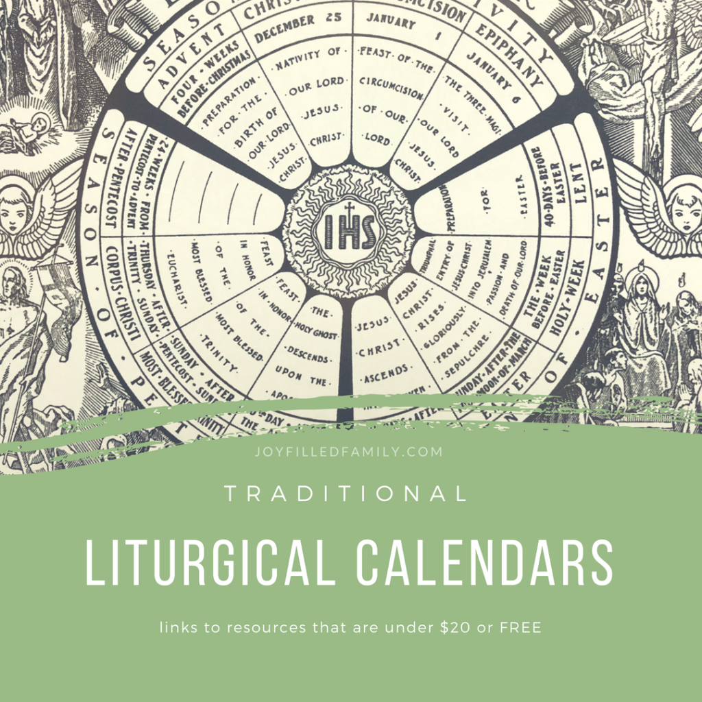 Traditional Catholic Calendars FREE to under $20