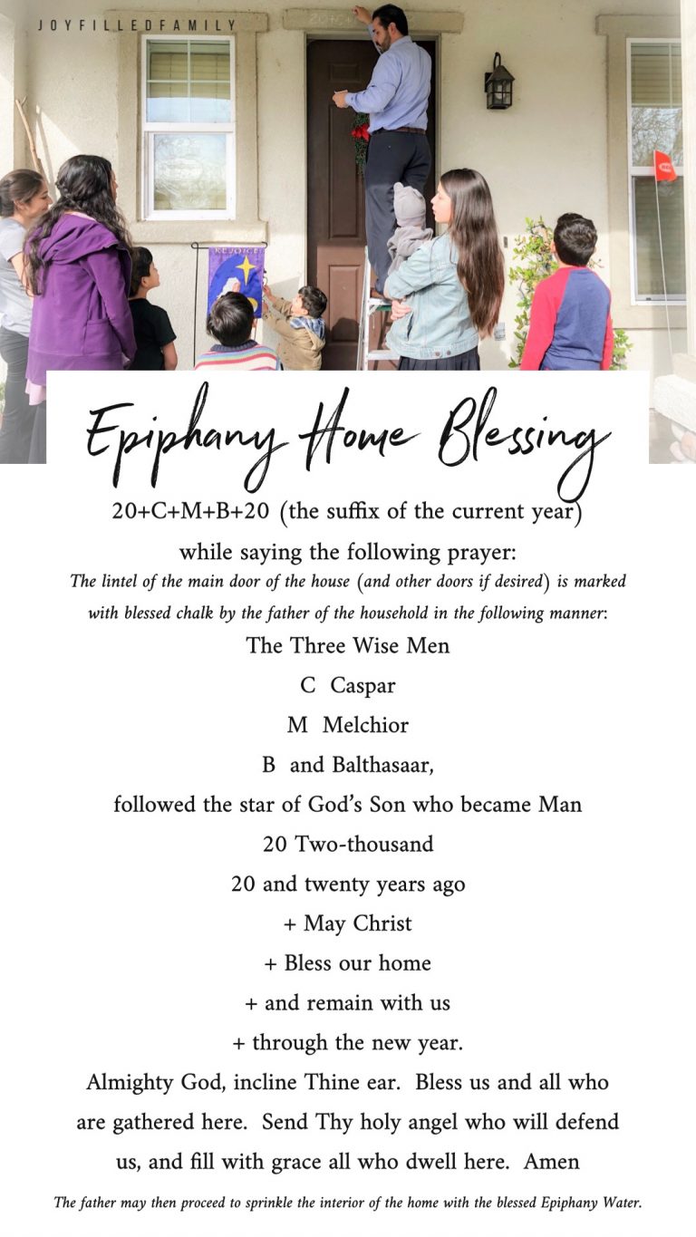 Epiphany House Blessing