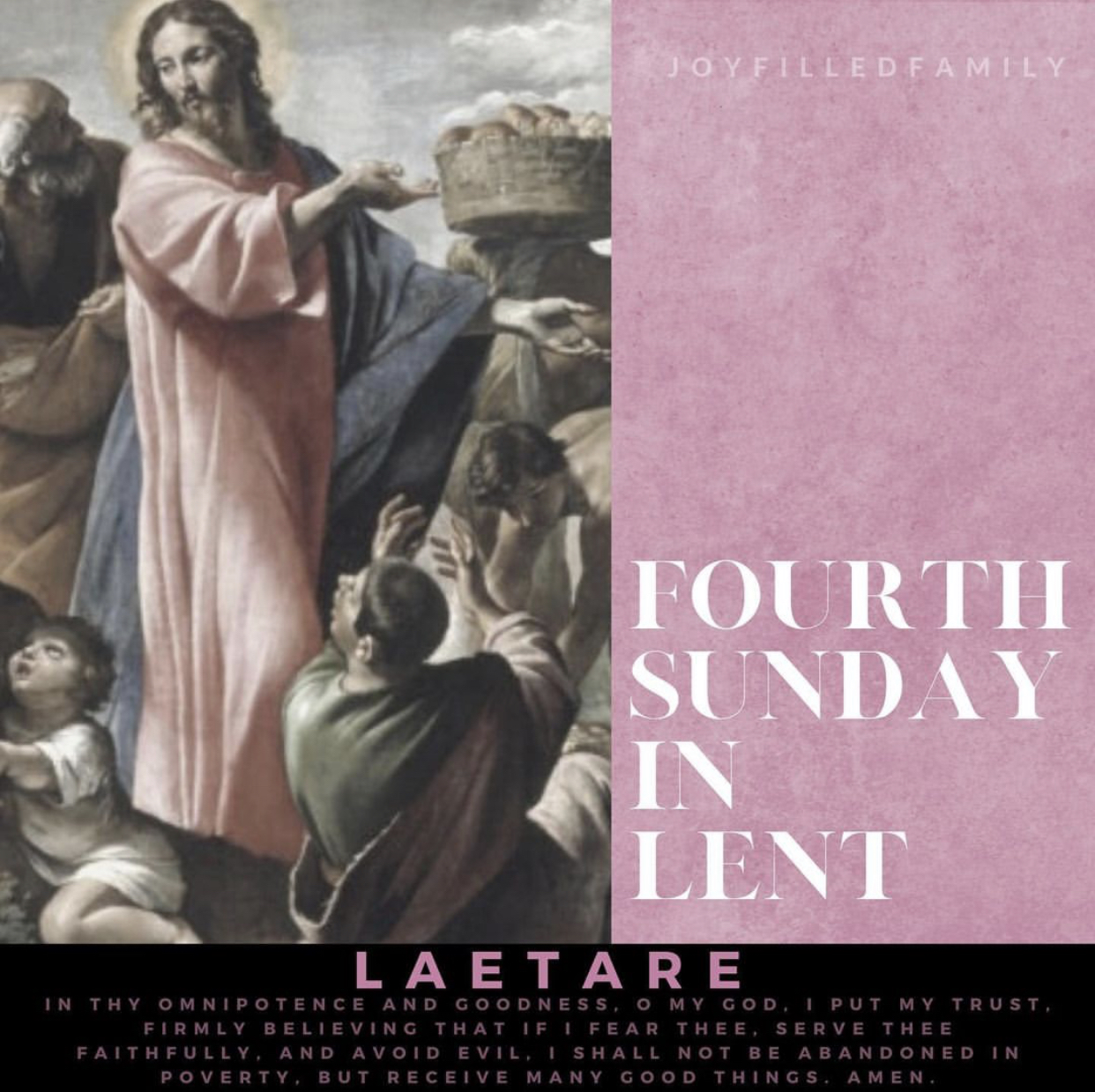Laetare {Fourth Sunday in Lent}