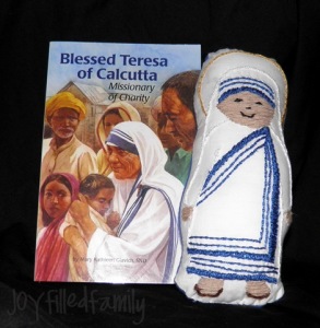 stuffed mother teresa joy