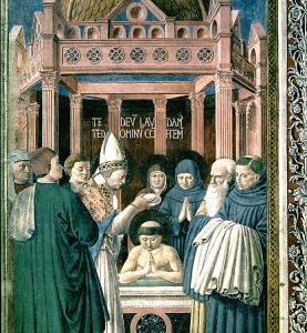 the baptism of st augustine in 387