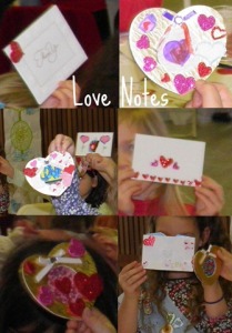 Love of Our Neighbor Craft - love notes