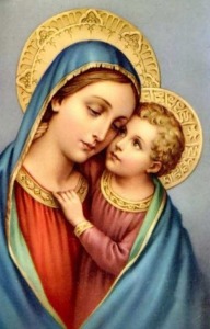 Jesus with Mother Mary