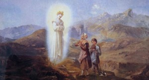 children and Our Lady of La Salette