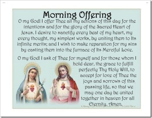 St. Therese's Morning Offering - Morning Offering Pillow Case image