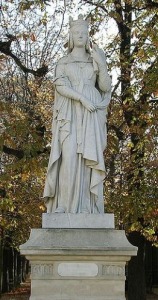 st bathildis statue
