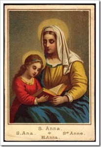 st anne -holycard