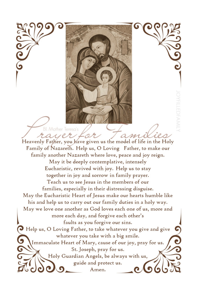Prayer for Families - phone
